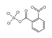 2-nitro-benzoic acid trichlorosilanyl ester Structure