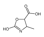 5-Oxazolidinecarboxylicacid,4-methyl-2-oxo-(9CI)结构式