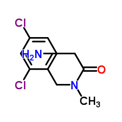 N-(2,4-Dichlorobenzyl)-N-methylglycinamide Structure