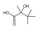 (2R)-2-hydroxy-2,3,3-trimethylbutanoic acid结构式