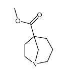 methyl 1-azabicyclo[3.2.1]octane-5-carboxylate Structure