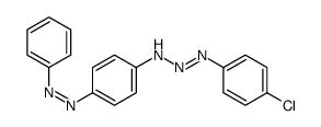 N-[(4-chlorophenyl)diazenyl]-4-phenyldiazenylaniline Structure