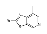 2-Bromo-7-methyl[1,3]thiazolo[5,4-c]pyridine结构式