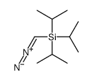 diazomethyl-tri(propan-2-yl)silane Structure