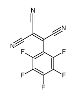 2-(2,3,4,5,6-pentafluorophenyl)ethene-1,1,2-tricarbonitrile Structure
