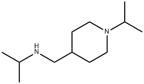 Isopropyl-(1-isopropyl-piperidin-4-ylmethyl)-amine Structure