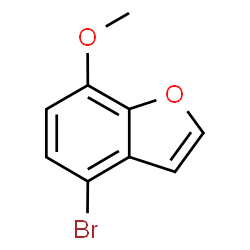 4-bromo-7-methoxybenzofuran结构式