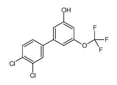 3-(3,4-dichlorophenyl)-5-(trifluoromethoxy)phenol结构式