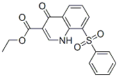 3-Quinolinecarboxylic acid,1,4-dihydro-4-oxo-8-(phenylsulfonyl)-,ethyl ester picture