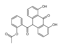 10-acetylsalicyldithranol结构式