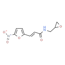 N-(2,3-epoxypropyl)-3-(5-nitrofuran-2-yl)-propenamide picture
