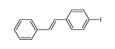 (E)-1-(4-iodophenyl)-2-phenylethene Structure