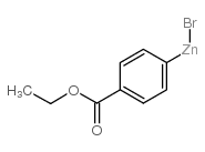 4-(ETHOXYCARBONYL)PHENYLZINC BROMIDE Structure