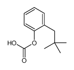 Carbonic acid (2,2-dimethylpropyl)phenyl ester结构式