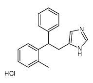 5-[2-(2-methylphenyl)-2-phenylethyl]-1H-imidazole,hydrochloride结构式