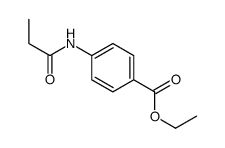 ethyl 4-(propanoylamino)benzoate Structure
