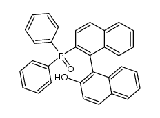 (R)-2'-(二苯基氧膦基)-[1,1'-联萘]-2-酚结构式