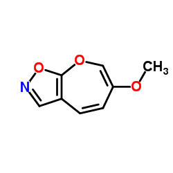 Oxepino[3,2-d]isoxazole, 6-methoxy- (9CI) structure