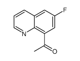 1-(6-fluoroquinolin-8-yl)ethanone Structure