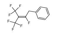 (2,4,4,4-tetrafluoro-3-(trifluoromethyl)but-2-en-1-yl)benzene Structure