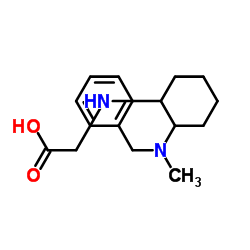 N-{2-[Benzyl(methyl)amino]cyclohexyl}glycine结构式