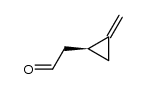 (1S)-(+)-methylenecyclopropaneacetaldehyde Structure
