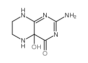 4(1H)-Pteridinone,2-amino-4a,5,6,7-tetrahydro-4a-hydroxy-(9CI) Structure
