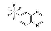 6-(pentafluorosulfanyl)quinoxaline Structure