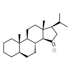 20-Methyl-5α-pregnan-15-one Structure