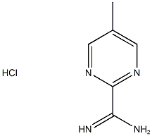 5-Methylpyrimidine-2-carboximidamide hydrochloride Structure