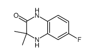 6-fluoro-1,2,3,4-tetrahydro-3,3-dimethylquinoxalin-2-one Structure