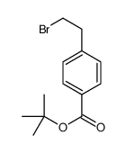 tert-butyl 4-(2-bromoethyl)benzoate结构式