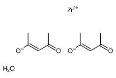 oxobis(pentane-2,4-dionato-O,O')zirconium结构式