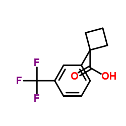 1-(3-(三氟甲基)苯基)环丁烷甲酸图片