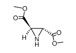 2,3-Aziridinedicarboxylicacid,dimethylester,(2R,3R)-(9CI) Structure