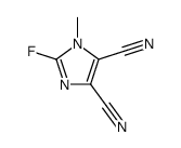 1H-Imidazole-4,5-dicarbonitrile,2-fluoro-1-methyl-(9CI)结构式