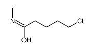 5-chloro-N-methylpentanamide结构式