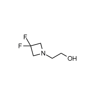 2-(3,3-二氟氮杂环丁烷-1-基)乙-1-醇结构式