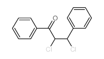 1-Propanone,2,3-dichloro-1,3-diphenyl- structure