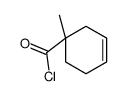 3-Cyclohexene-1-carbonyl chloride, 1-methyl- (8CI,9CI) picture