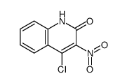 4-chloro-3-nitro-quinolin-2(1H)-one Structure