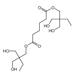 bis[2,2-bis(hydroxymethyl)butyl] hexanedioate结构式