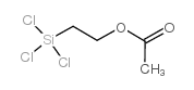 2-Acetoxyethyl Trichlorosilane structure