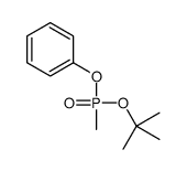 [methyl-[(2-methylpropan-2-yl)oxy]phosphoryl]oxybenzene Structure