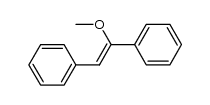 (Z)-(1-methoxyethene-1,2-diyl)dibenzene Structure