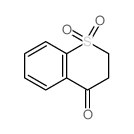 4H-1-Benzothiopyran-4-one,2,3-dihydro-, 1,1-dioxide picture