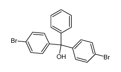 bis-(4-bromo-phenyl)-phenyl-methanol Structure