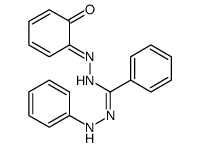 N'-anilino-N-[(6-oxocyclohexa-2,4-dien-1-ylidene)amino]benzenecarboximidamide Structure