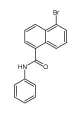 5-bromo-[1]naphthoic acid anilide Structure