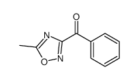 (5-methyl-1,2,4-oxadiazol-3-yl)-phenylmethanone Structure